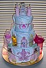 Pink/Girl 3 Tier Diaper Cake